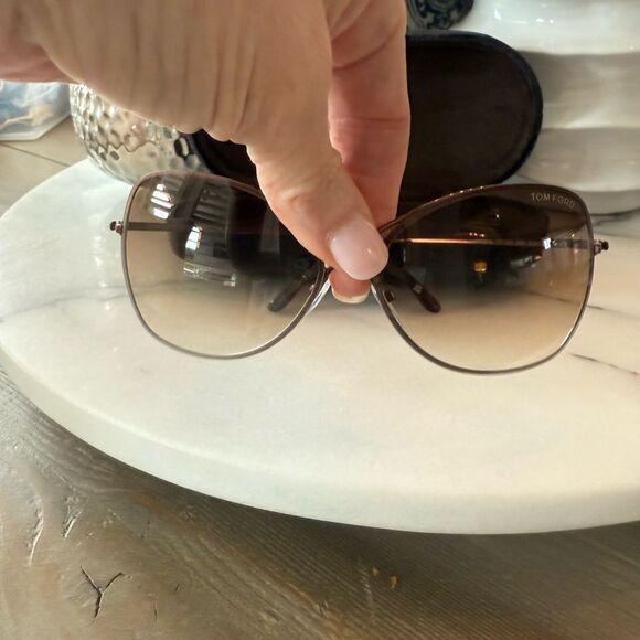 NWT Tom Ford Colette 63mm Oversized Sunglasses - Picture 3 of 9
